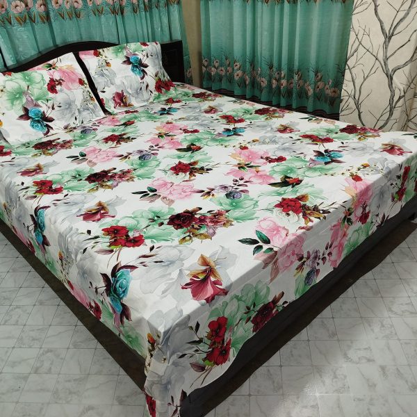 Luxury Twill Cotton Bedsheet – King Size